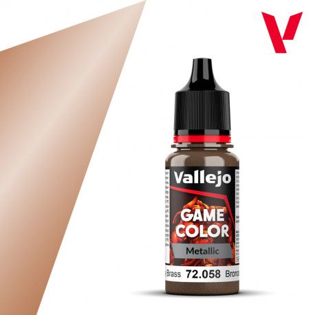 Vallejo Game Colour Brassy Brass 18ml (72.058)
