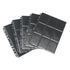 Gamegenic Sideloading 18 Pocket Pages 10 Pcs Pack Black