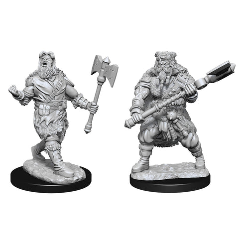 D&D Nolzurs Marvelous Unpainted Miniatures Human Barbarian Male