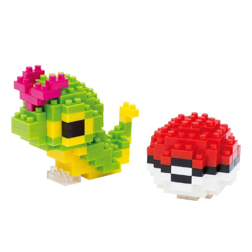 Pokemon - Caterpie & Poke Ball Nanoblock