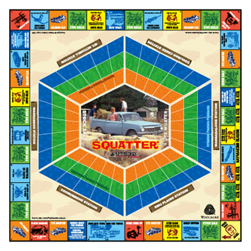 Squatter Holden 70th Anniversary Edition Board Game