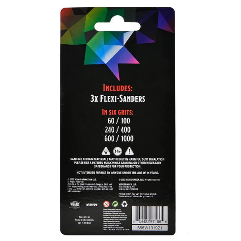 D&D Prismatic Paint Flexi-Sanders Dual Grit