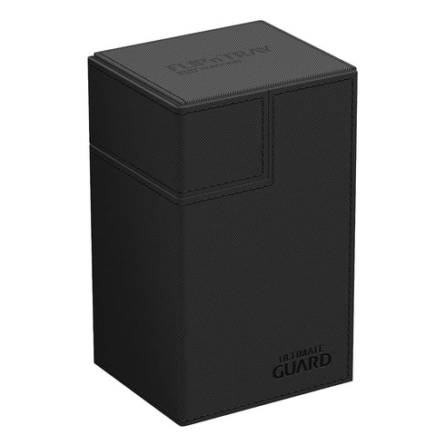 Ultimate Guard Flip n Tray Deck Case 80+ Standard Size XenoSkin Monocolor Black Deck Box