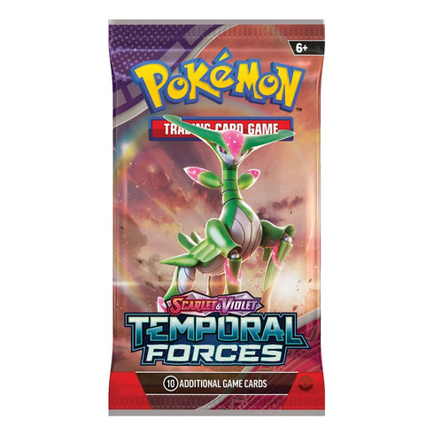 POKEMON TCG Scarlet & Violet Temporal Forces Single Booster Pack