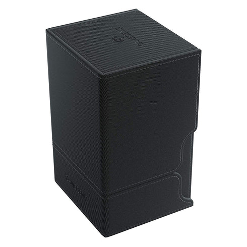Gamegenic Watchtower Holds 100 Sleeves Convertible Deck Box Black