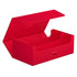 Ultimate Guard Arkhive Flip Case 800+ Standard Size XenoSkin Monocolour Red Deck Box