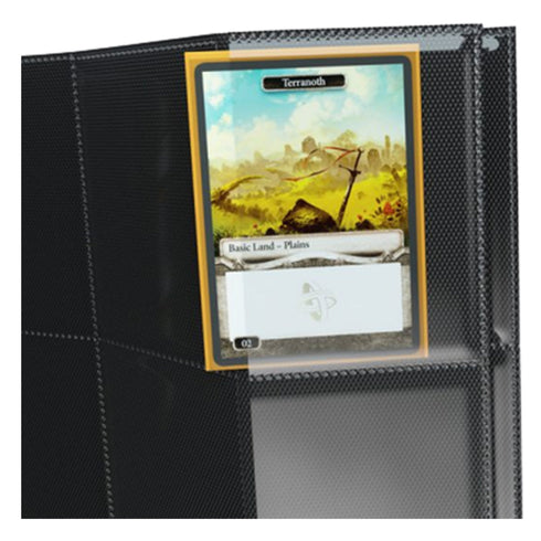 Gamegenic Sideloading 18 Pocket Pages 10 Pcs Pack Black