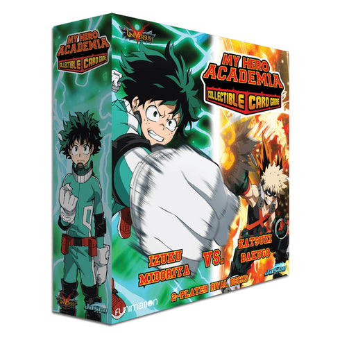 Midoriya vs Bakugo Rival Decks 2-Player My Hero Academia CCG