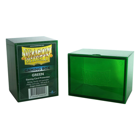 Dragon Shield Strongbox 100+ Green Deck Box