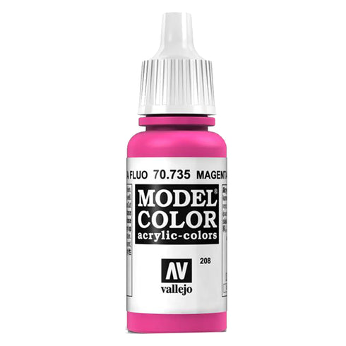Vallejo Model Colour - Fluorescent Magenta 17 ml