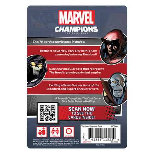 Marvel Champions LCG The Hood Scenario Pack
