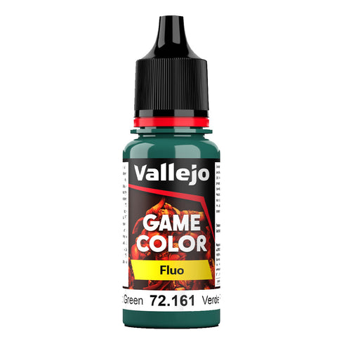 Vallejo Game Colour Fluorescent Cold Green 18ml (72.161)