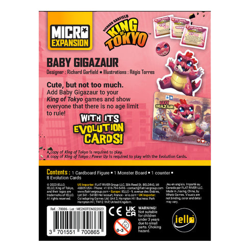 King of Tokyo Baby Gigazaur Expansion