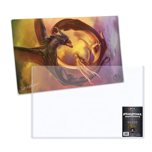 BCW Toploader Holder TCG Playmat (24" x 14") (5 Holders Per Pack)