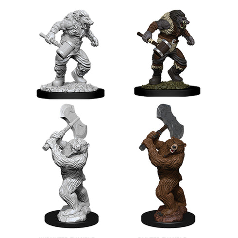 D&D Nolzurs Marvelous Unpainted Miniatures Wereboar & Werebear