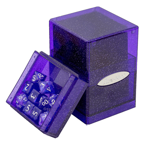 ULTRA PRO Deck Box Satin Tower Glitter - Purple