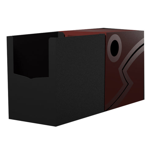 Dragon Shield Revised Double Shell - Blood Red/Black Deck Box
