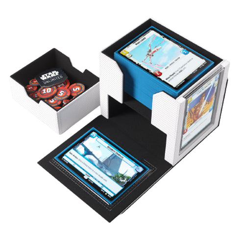 Gamegenic Star Wars Unlimited Deck Pod - White/Black