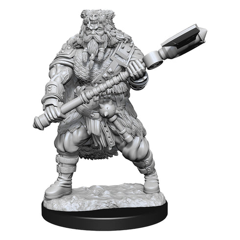 D&D Nolzurs Marvelous Unpainted Miniatures Human Barbarian Male