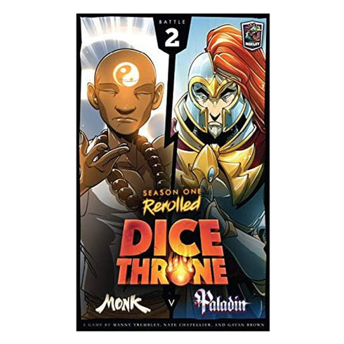 Dice Throne Season 1 Re Rolled Box 2 Monk v Paladin