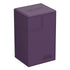 Ultimate Guard Flip n Tray Deck Case 80+ Standard Size XenoSkin Monocolor Purple Deck Box