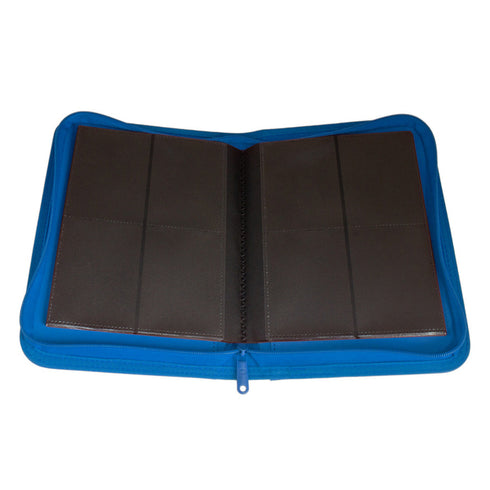 Collector's Series 4 Pocket Zip Trading Card Binder - BLUE