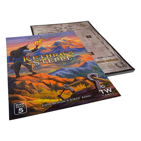 Cartographers Map Pack 5 - Kethra's Steppe