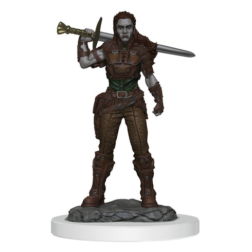 D&D Nolzurs Marvelous Miniatures Orc Fighter Female