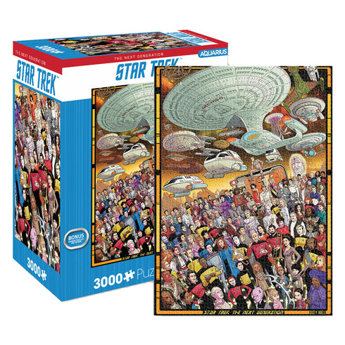 Aquarius Puzzle Star Trek the Next Generation Puzzle 3,000 pieces