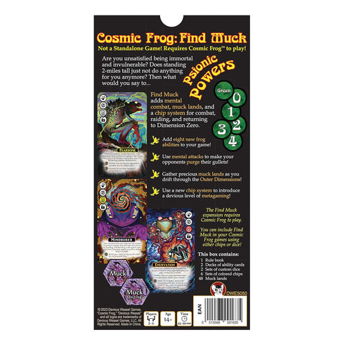 Cosmic Frog - Find Muck Expansion