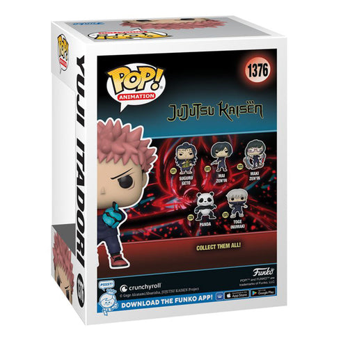 Jujutsu Kaisen - Yuji Itadori Divergent Fist Glow Pop! Vinyl