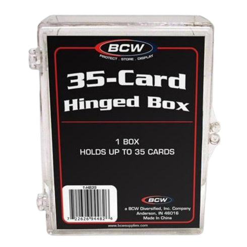 BCW Hinged Box 35 Count