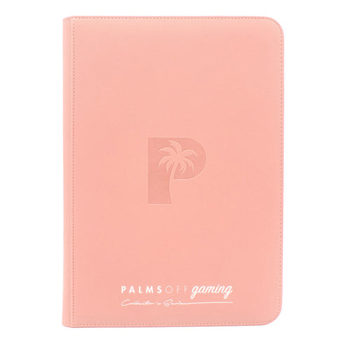 Collector's Series 9 Pocket Zip Trading Card Binder - PINK
