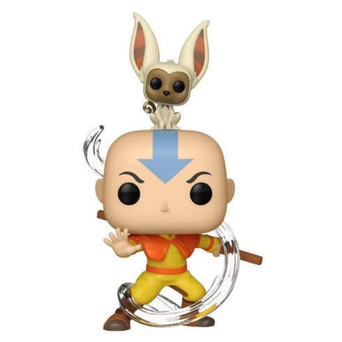 Avatar The Last Airbender - Aang with Momo Pop! Vinyl