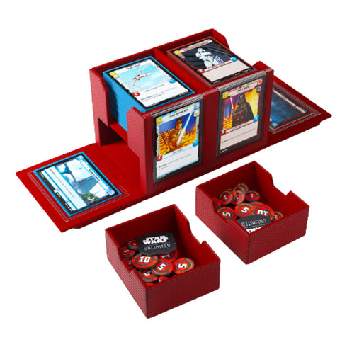 Gamegenic Star Wars Unlimited Double Deck Pod - Red
