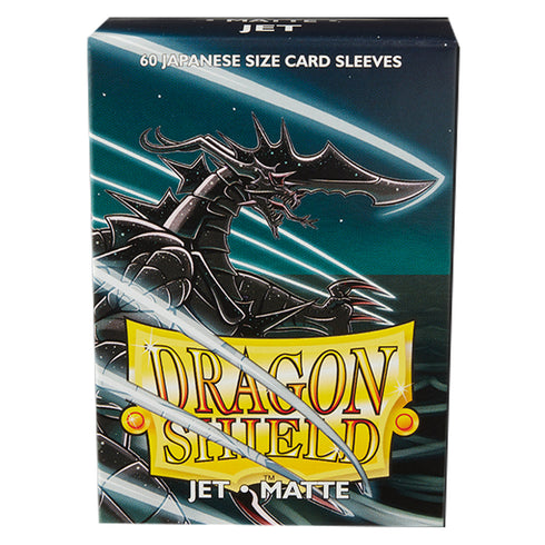 Dragon Shield Japanese 60ct Jet MATTE 59x86mm Sleeves