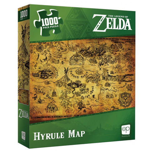 The OP The Legend of Zelda Hyrule Map Puzzle 1000 pieces