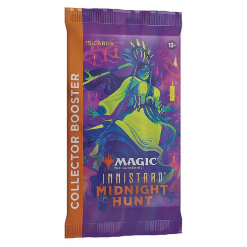 Magic Innistrad Midnight Hunt Single Collector Booster Pack MTG