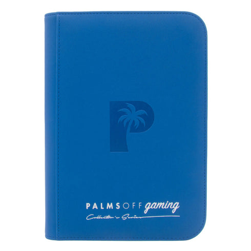 Collector's Series 4 Pocket Zip Trading Card Binder - BLUE