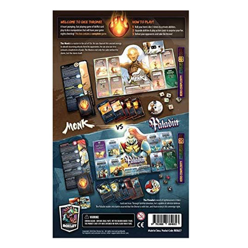 Dice Throne Season 1 Re Rolled Box 2 Monk v Paladin
