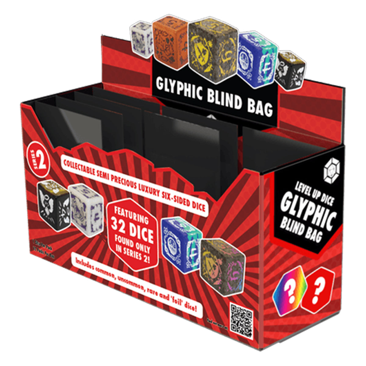 Level Up Dice Glyphic Blind Bag Series 2 Gameology product