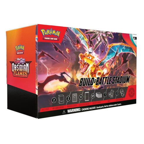 Scarlet & Violet Obsidian Flames - Build & Battle Stadium POKEMON TCG