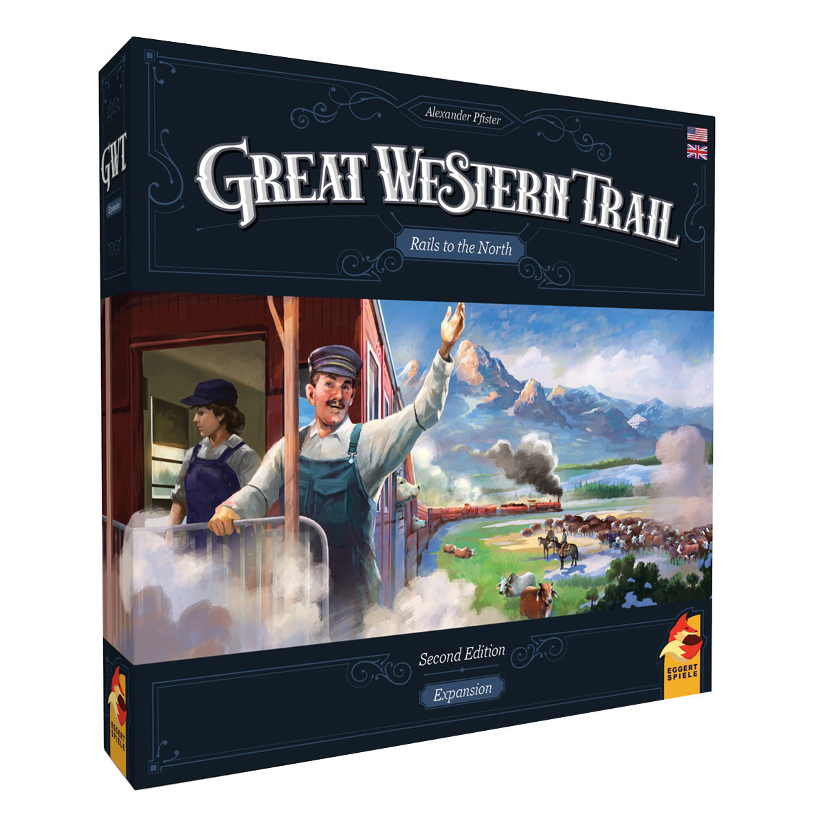 Feldherr Organizer In Plastica Per Great Western Trail Seconda Edizione – Scatola Gioco
