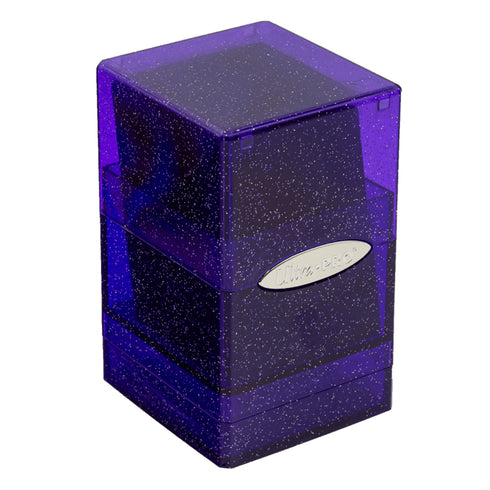 ULTRA PRO Deck Box Satin Tower Glitter - Purple