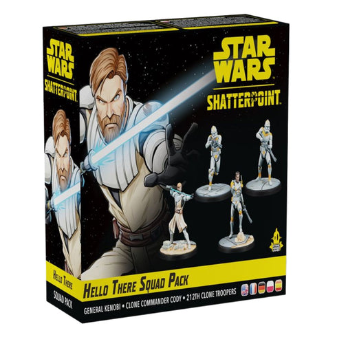 Star Wars Shatterpoint Hello There General Obi-Wan Kenobi Squad Pack