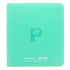 Collector's Series 12 Pocket Zip Trading Card Binder - TURQUOISE