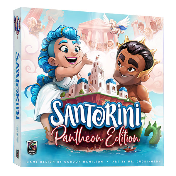 Kickstarter Santorini Pantheon Collector's Edition Gameology product