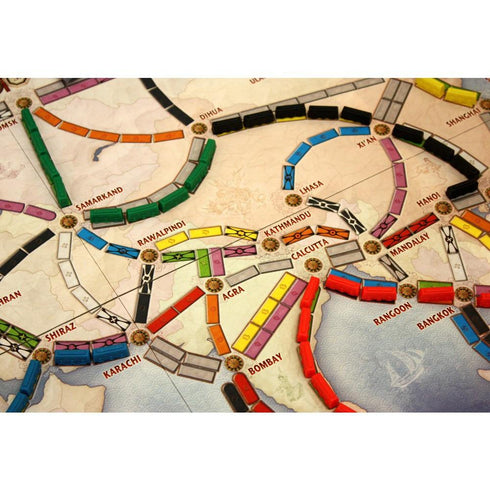 Ticket to Ride Asia Expansion