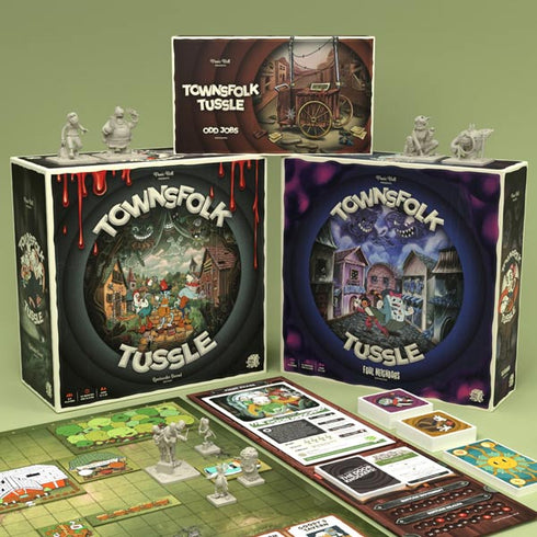 Kickstarter Townsfolk Tussle Peddler's Welcome Basket
