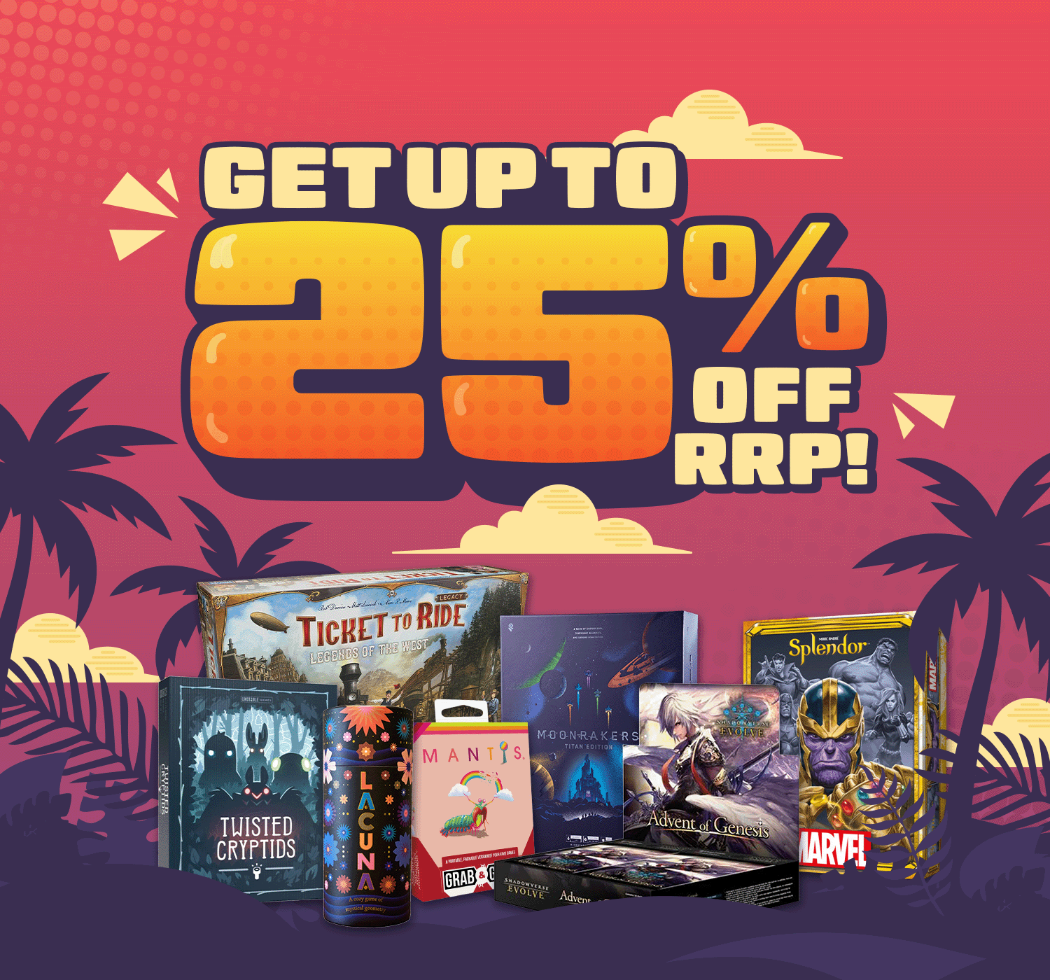 Clearance Sale Up To 25% Off